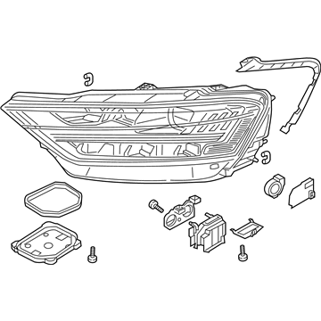 Audi S8 Headlight - 4N0-941-783-B