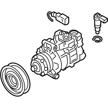 Audi A5 Quattro A/C Compressor - 8W0-816-803-J