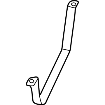 Audi Fuel Tank Strap - 4B0-201-654-L