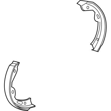 Audi Brake Shoe Set - 9Y0-698-533-AB