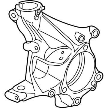 Audi Steering Knuckle - 1EA-407-253-E