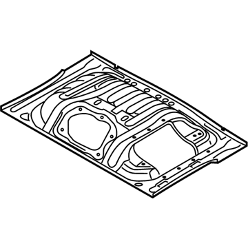 Audi Floor Pan - 5Q0-813-116-J