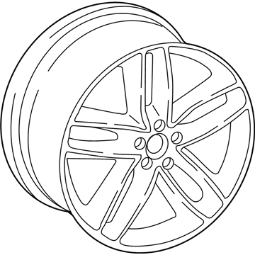 2017 Audi Q7 Alloy Wheels - 4M0-601-025-S