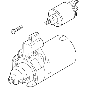 Audi Starter - 0P2-911-022-A