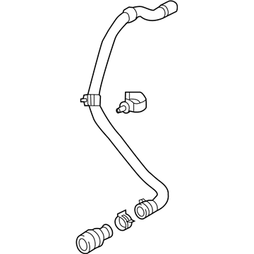 2016 Audi TTS Quattro Coolant Pipe - 8S0-122-051-A