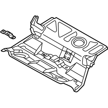 Audi S6 Floor Pan - 4B0-802-087-E