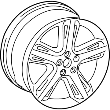 2016 Audi A3 Alloy Wheels - 8V0-601-025-AP