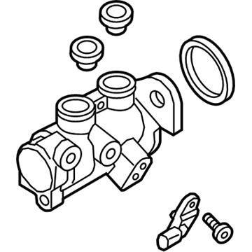 Audi S5 Brake Master Cylinder - 8W0-611-021-D-REP