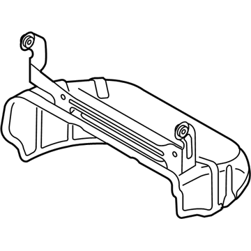 Audi TT Quattro Exhaust Heat Shield - 022-253-035-AG