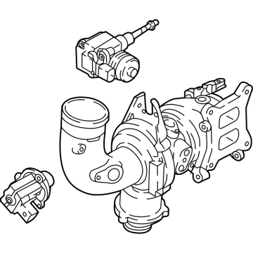 Audi Turbocharger - 06L-145-907-D