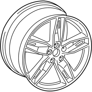 Audi S3 Alloy Wheels - 8V0-601-025-AS