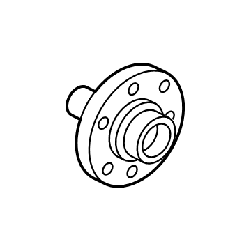 Audi Wheel Hub - 8W0-498-625