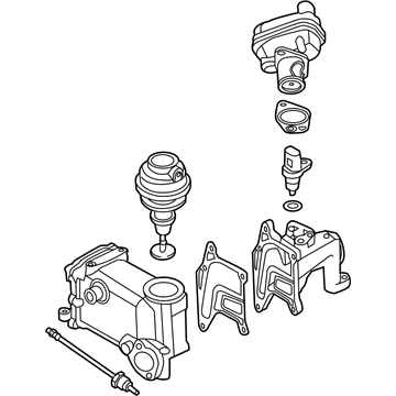 Audi EGR Cooler - 059-131-515-FJ