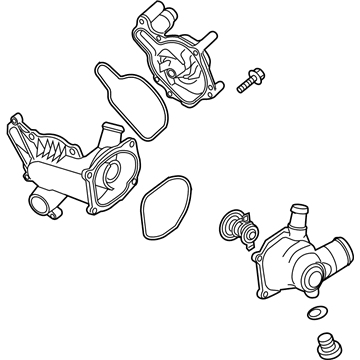 Audi A8 Quattro Water Pump - 079-121-013-T