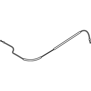 Audi Hood Release Cable - 8V1-823-535-B