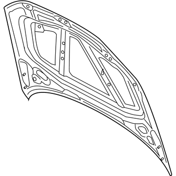 Audi Hood - 8V5-823-029-A