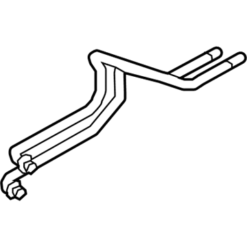 Audi A/C Hose - 4M0-898-037