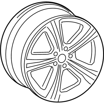 2018 Audi A6 Alloy Wheels - 4G0-601-025-BT