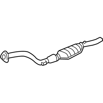 Audi Catalytic Converter - 4B0-254-550-CX