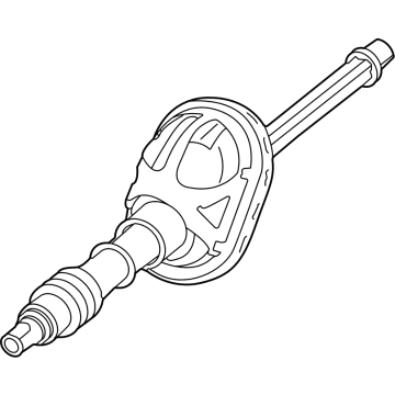 Audi Steering Shaft - 1EB-419-753-J