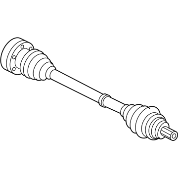 Audi allroad Axle Shaft - 8K0-501-203-M