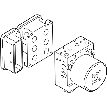 Audi Q7 ABS Control Module - 4L0-614-517-K-BEF