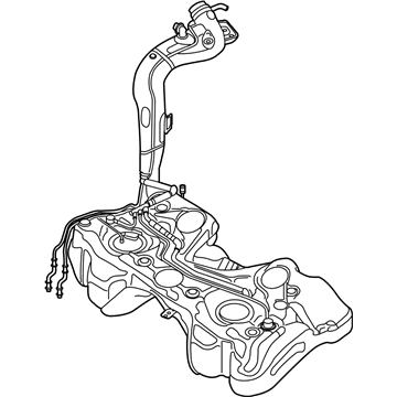 Audi Fuel Tank - 8J0-201-060-M