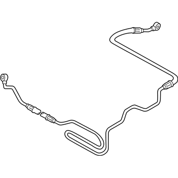 Audi TT Quattro Power Steering Hose - 8N0-422-893-AF