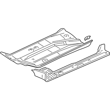 Audi TT Quattro Floor Pan - 8N0-802-303-A