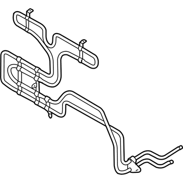 Audi Power Steering Cooler - 8E0-422-885-AD