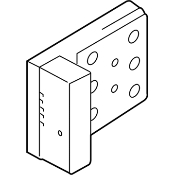 Audi ABS Control Module - 1K0-907-375-AJ