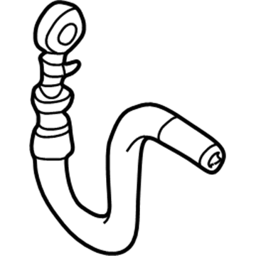 1999 Audi A4 Coolant Pipe - 058-121-497-B