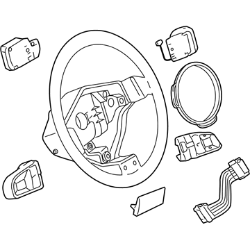 Audi Steering Wheel - 8E0-419-091-DK-TNC