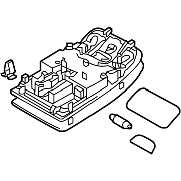 Audi A3 Quattro Interior Lights - 8V0-947-135-C-6PS