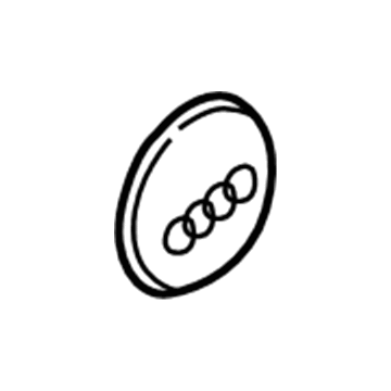 Audi Wheel Bearing Dust Cap - 895-601-165-Z17