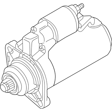 Audi TT Starter - 02M-911-023-FX