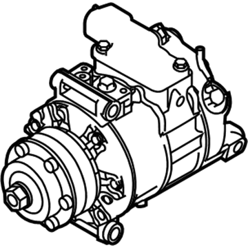 Audi R8 A/C Compressor - 4E0-260-805-AS