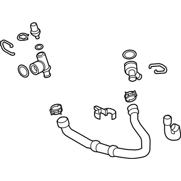 Audi S3 Coolant Pipe - 5Q0-122-051-AN