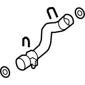 Audi A6 Oil Cooler Hose - 4F0-121-055-F