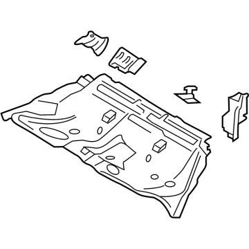 Audi S7 Sportback Floor Pan - 4K0-802-087