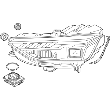 Audi A4 allroad Headlight - 8W0-941-036-G