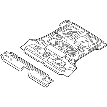 Audi Q3 Quattro Floor Pan - 8U0-813-111-TA