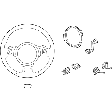 Audi RS7 Steering Wheel - 4G0-419-091-BE-INY