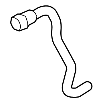 Audi A4 allroad Radiator Hose - 8W0-122-073-H