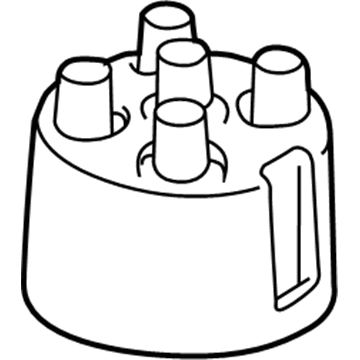 Audi Distributor Cap - 027-905-207-A