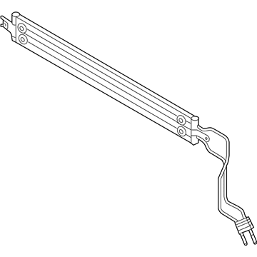 Audi Power Steering Cooler - 4H0-422-885-D