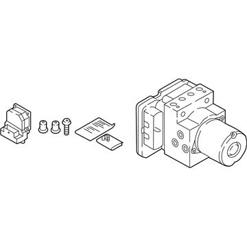 Audi Q8 ABS Control Module - 4M6-614-517-AD-BEF