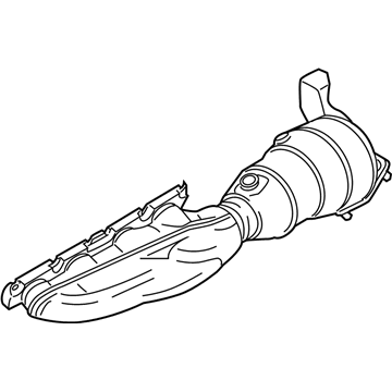 Audi R8 Catalytic Converter - 420-251-211-MX