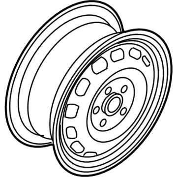 Audi Alloy Wheels - 8E0-601-027-03C