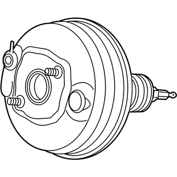 Audi A4 Quattro Brake Booster - 8K0-612-107-B